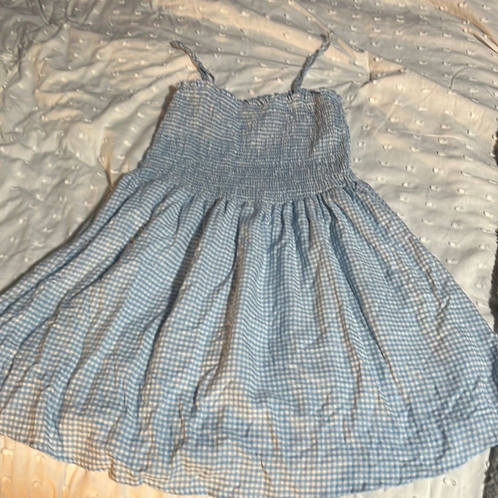 Smocked Gingham Sundress